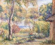 Paysage a Cagnes, Pierre-Auguste Renoir
